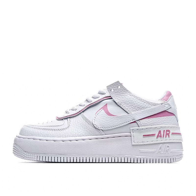 Tênis Nike Air Force 1 Shadow 'White Magic Flamingo'