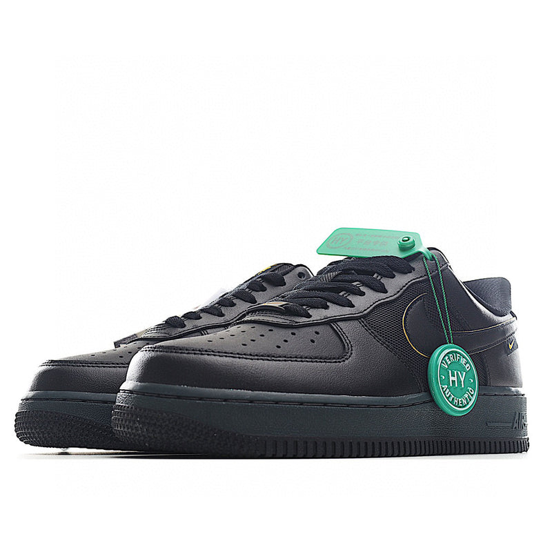 Tênis Nike Air Force 1  Low '07 'Black University Gold'