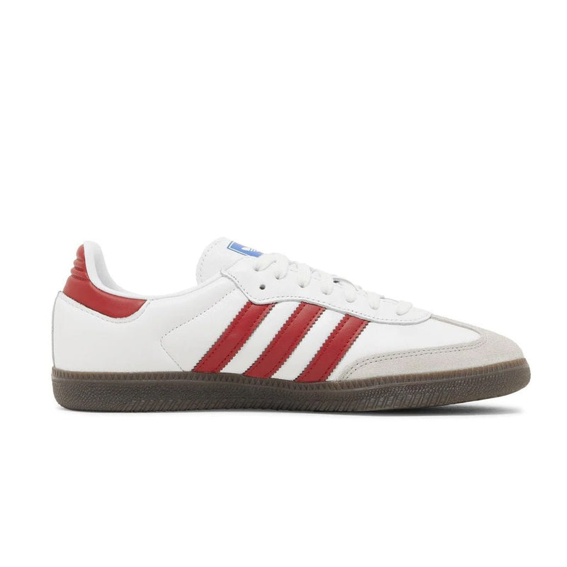 Tênis Adidas Samba OG White Scarlet