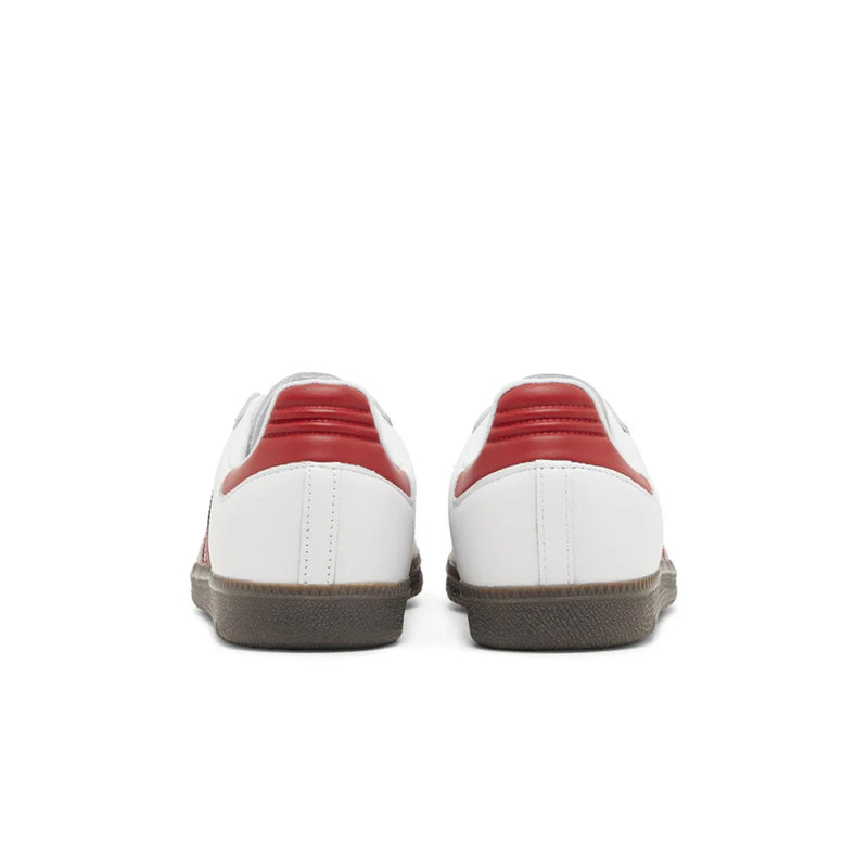 Tênis Adidas Samba OG White Scarlet