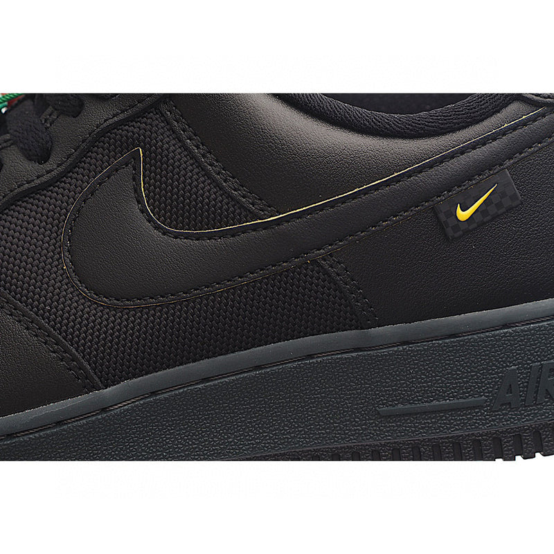 Tênis Nike Air Force 1  Low '07 'Black University Gold'