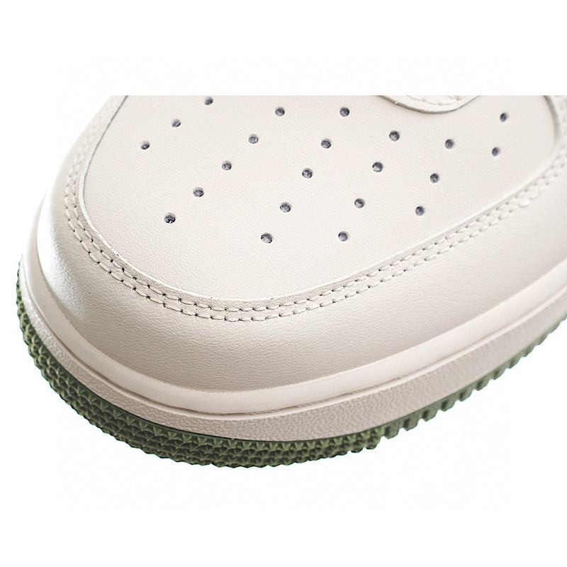 Tênis Nike Air Force 1 Low 07' Premium NAI-KE Bamboo Weave Sail Gorge Green